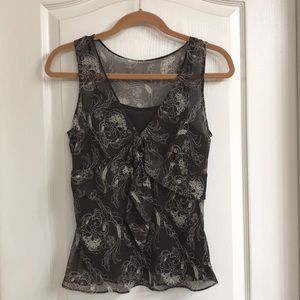LOFT sleeveless blouse
